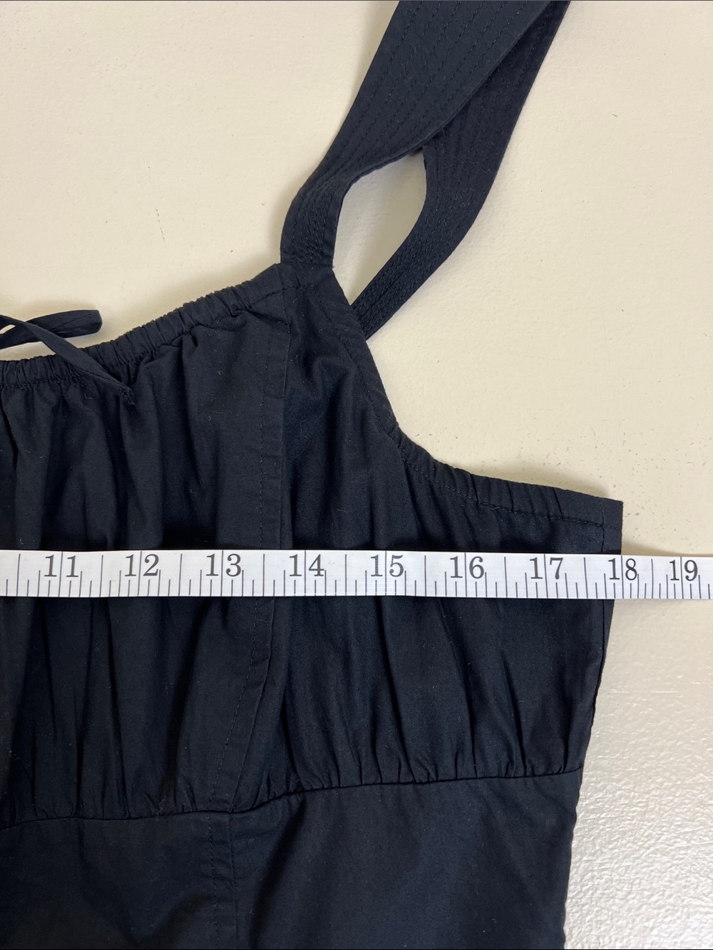 NWT Aritzia Sunday Best 100% Cotton Strudel Poplin Dress Black Size XL - Picture 10 of 12